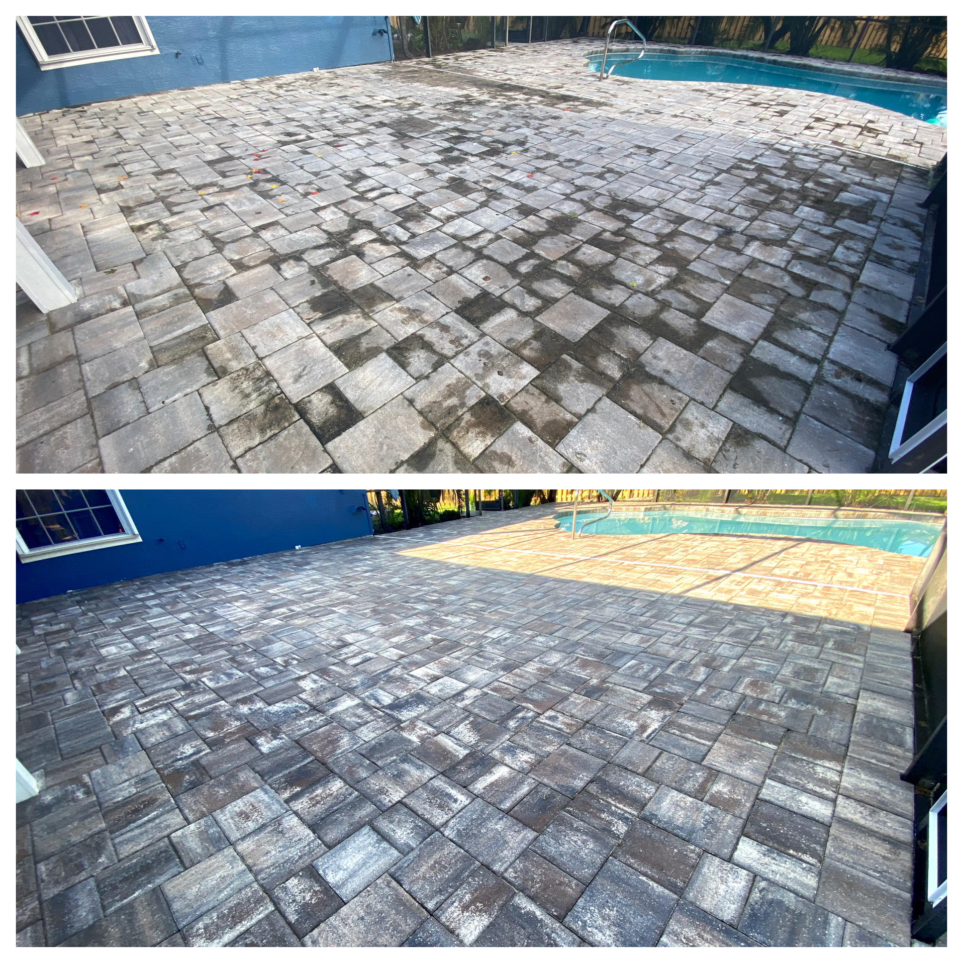 Viera Paver Sealing Simple Washing
