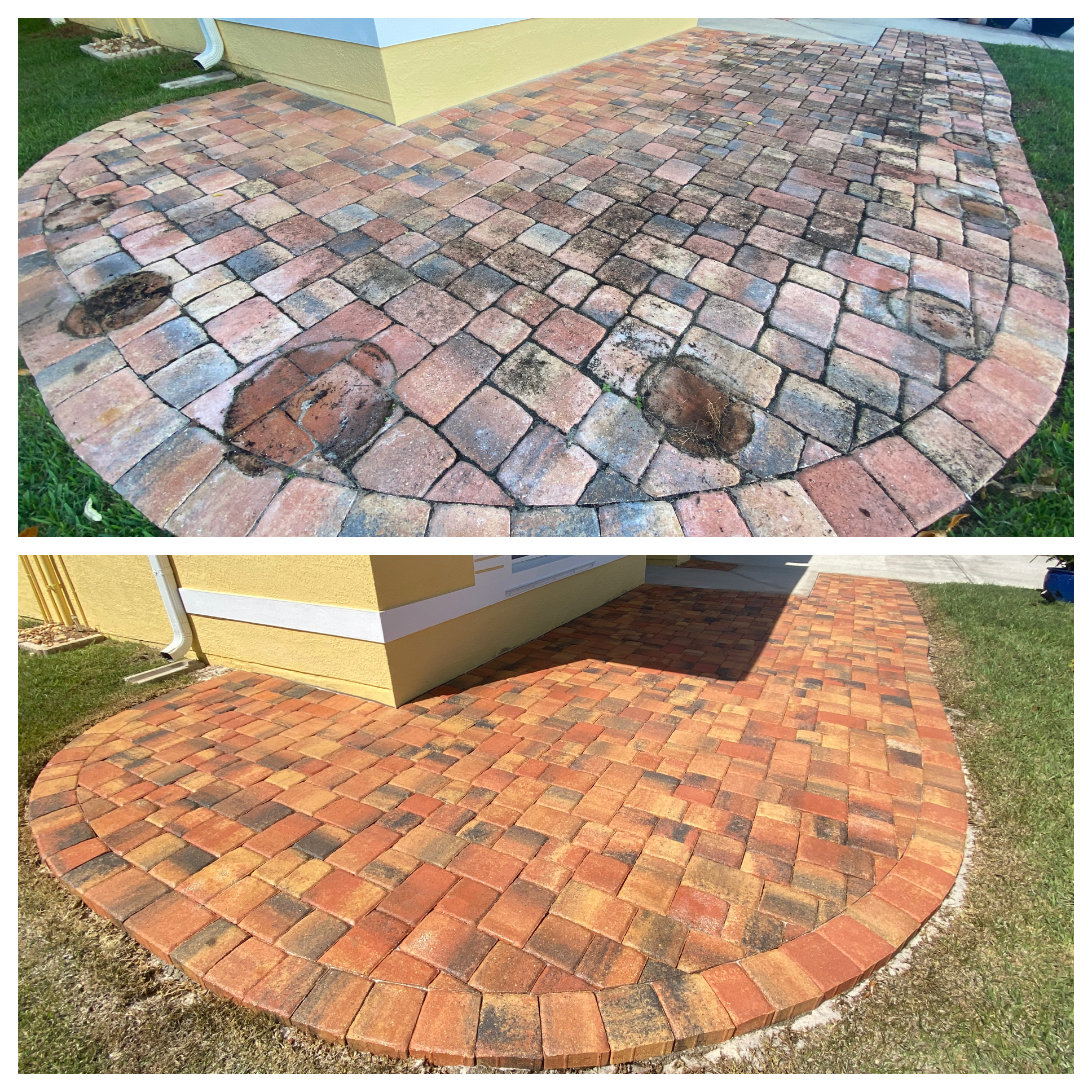 Viera Paver Sealing Simple Washing