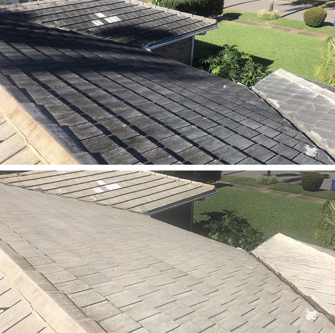 roof pressure washing