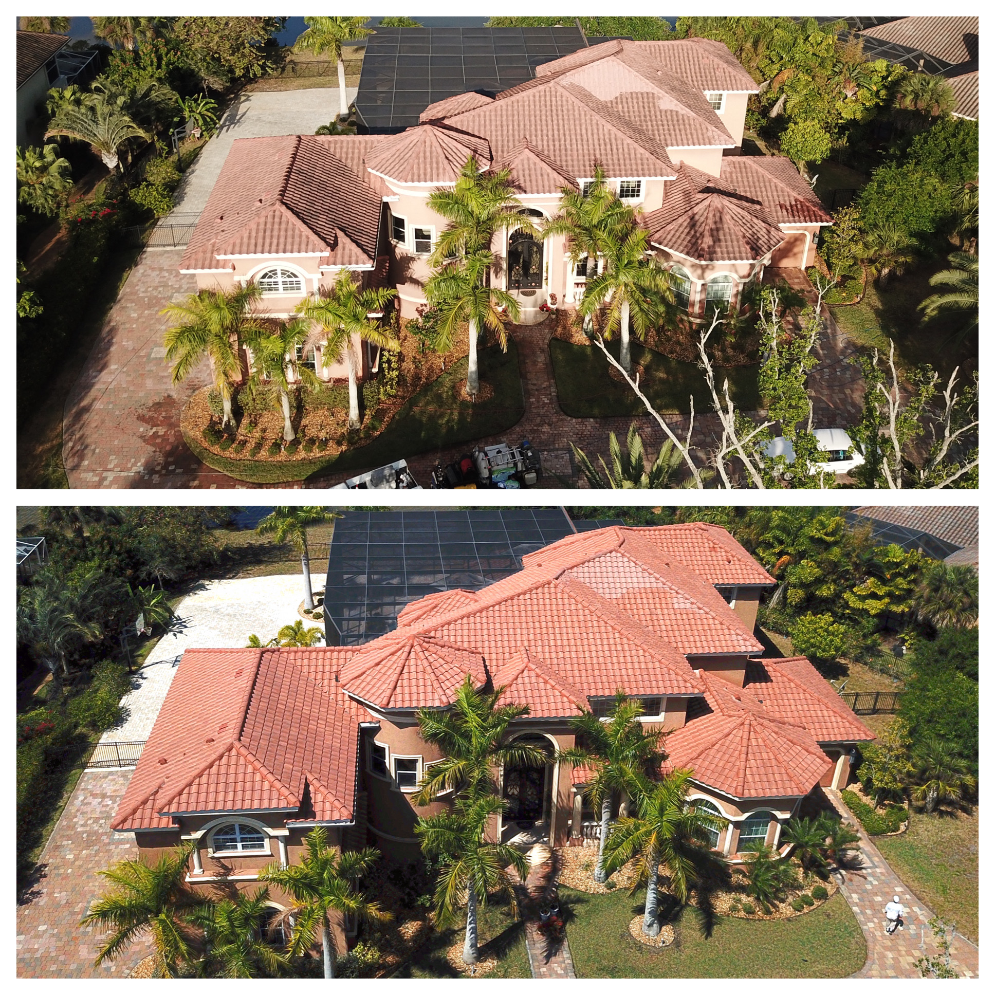 Tile Roof Cleaning & Washing