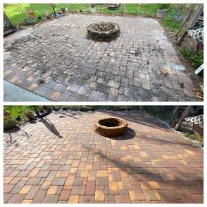 FirePit Paver Sealing